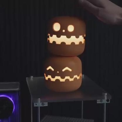 Pumpkin Lamp - Halloween Ambience Light & Funny Decoration