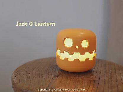 Pumpkin Lamp - Halloween Ambience Light & Funny Decoration